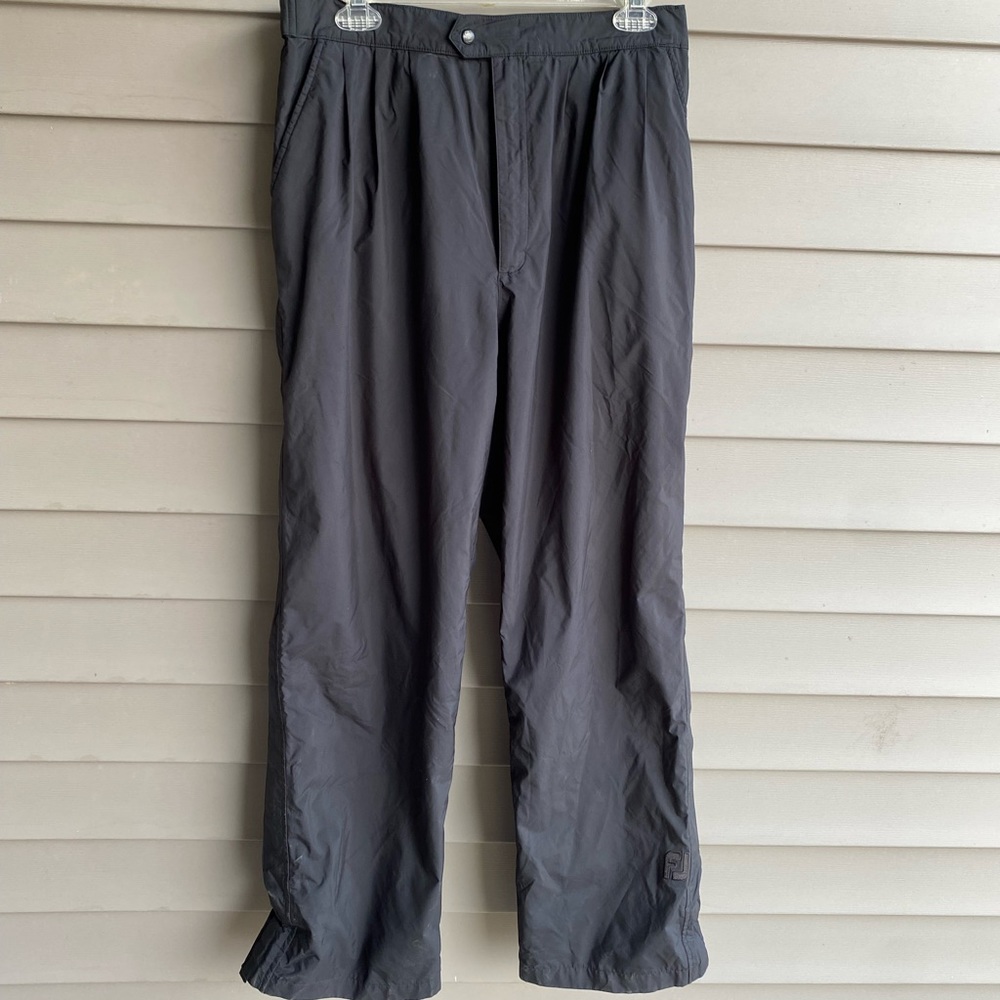 EUC footjoy hydolite rain pants medium. Fully adjustable with snaps and zippers